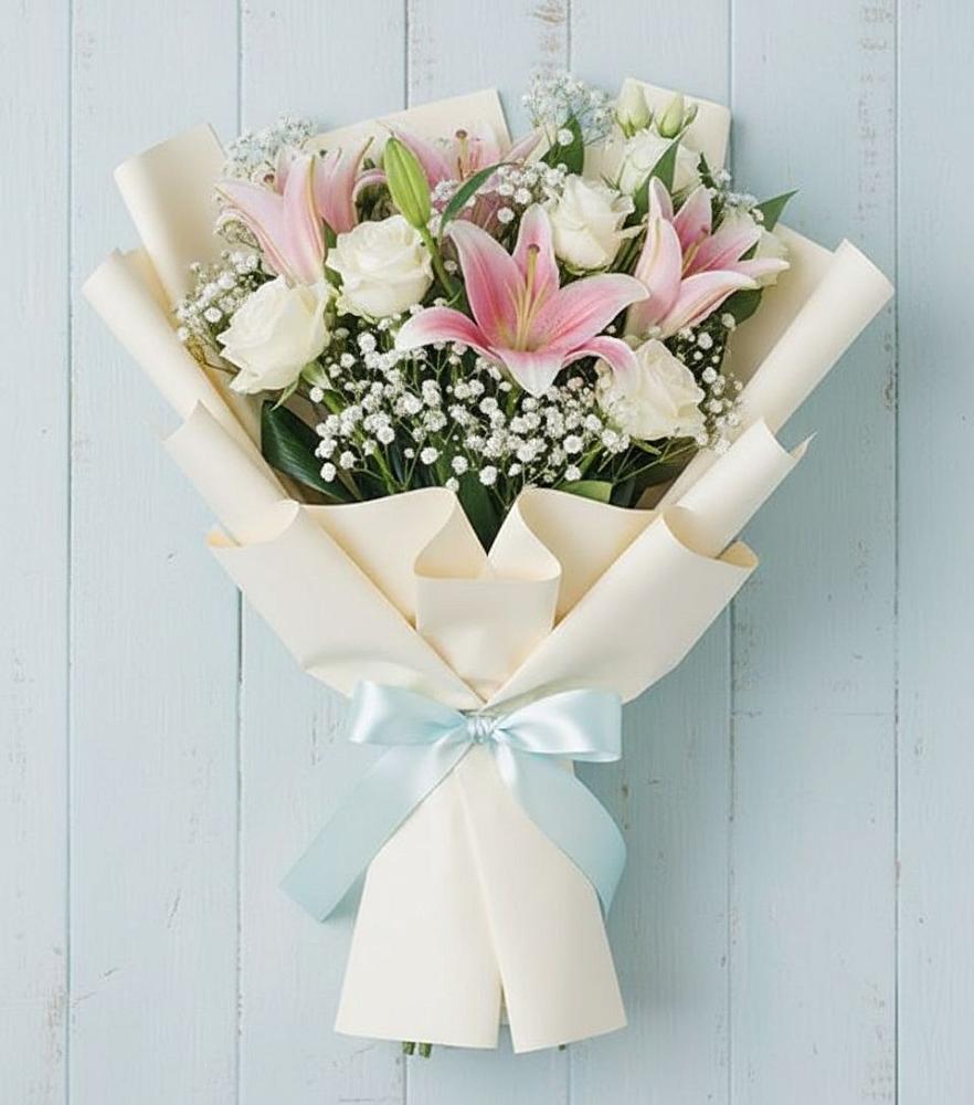 Букет цветов из: Лилии в Верее