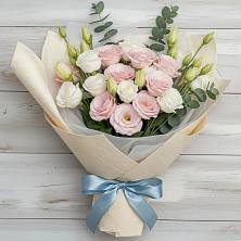 Букет цветов из:  Лизиантусы в Верее