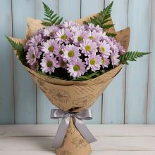 Букет цветов из:  Хризантемы #REPLACE_PRED# Верее