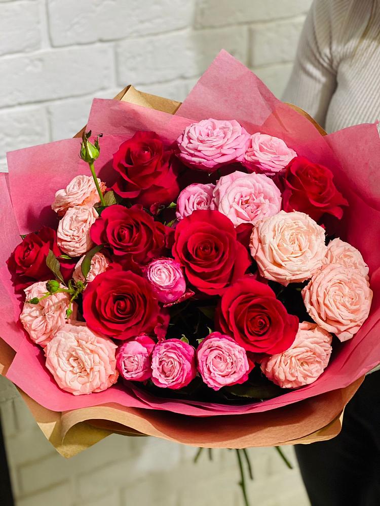 Букет цветов из: Розы в Верее