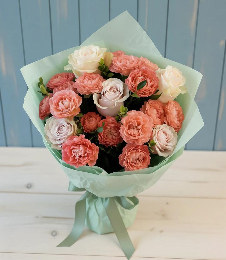 Букет цветов из: Розы в Верее