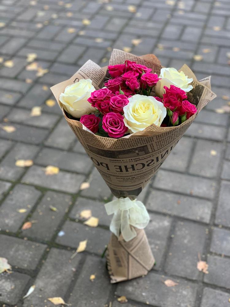 Букет цветов из: Розы в Верее